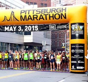 2015 Pitt Marathon Powered by Cleveland Brothers