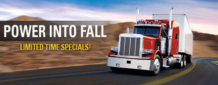 2015 Fall Truck Service Specials
