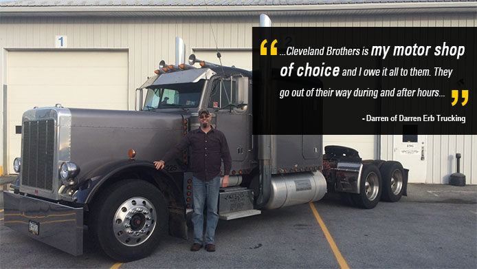 Darren Erb Trucking Testimonial