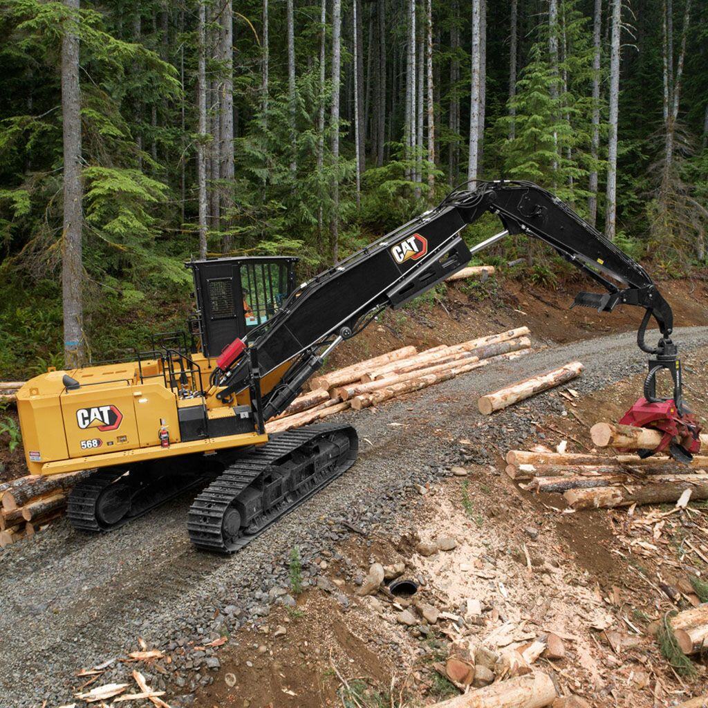 568 Excavator Forrestry Square
