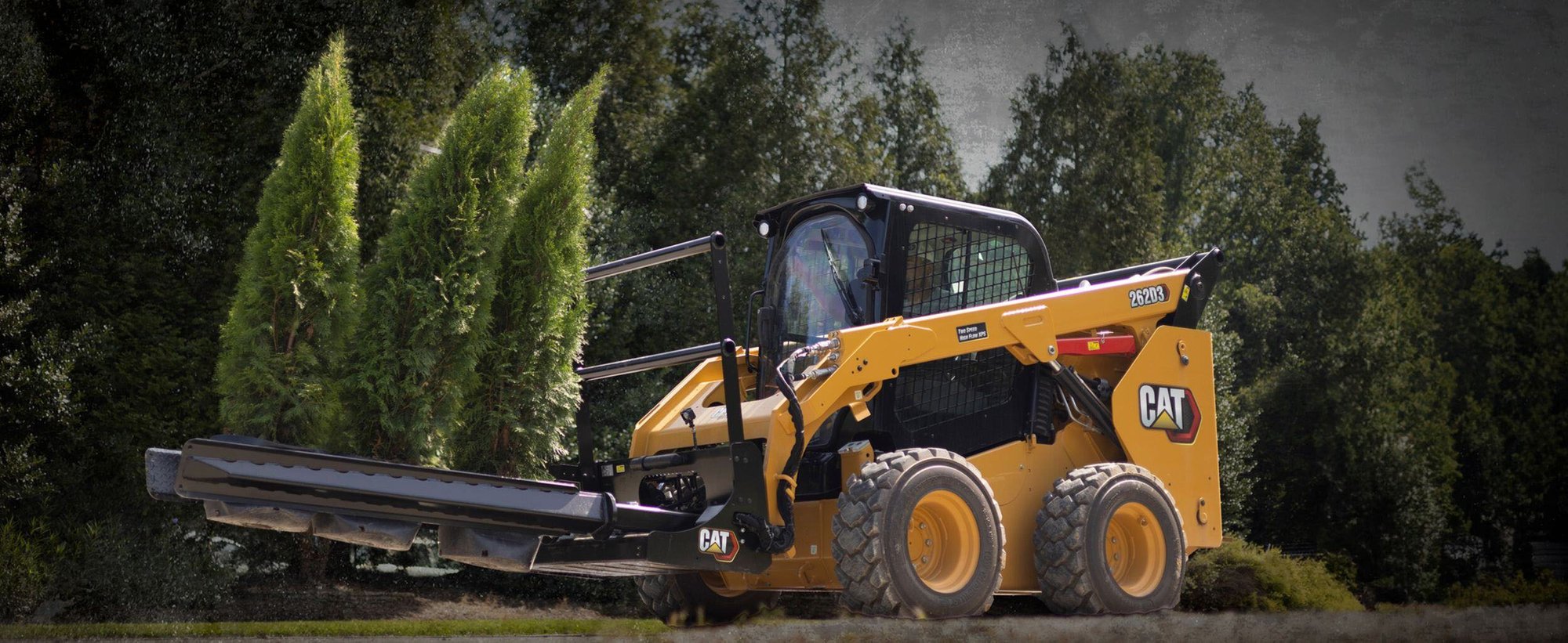 Cat 262D Skid Steer-no-branding Cat 262D Skid Steer-no-branding