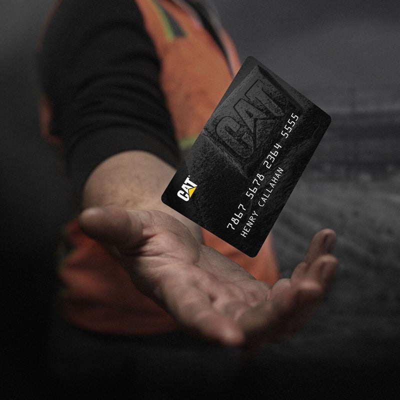 Cat Card in Hand