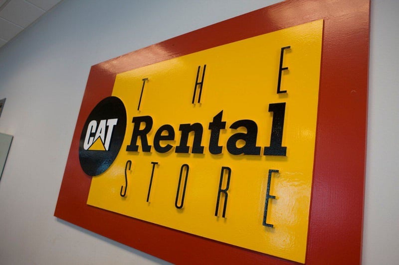 Cat Rental Store Sign