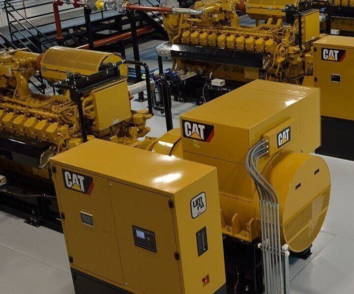 Natural gas diesel power systems tailored for small businesses Catipillar Machinary