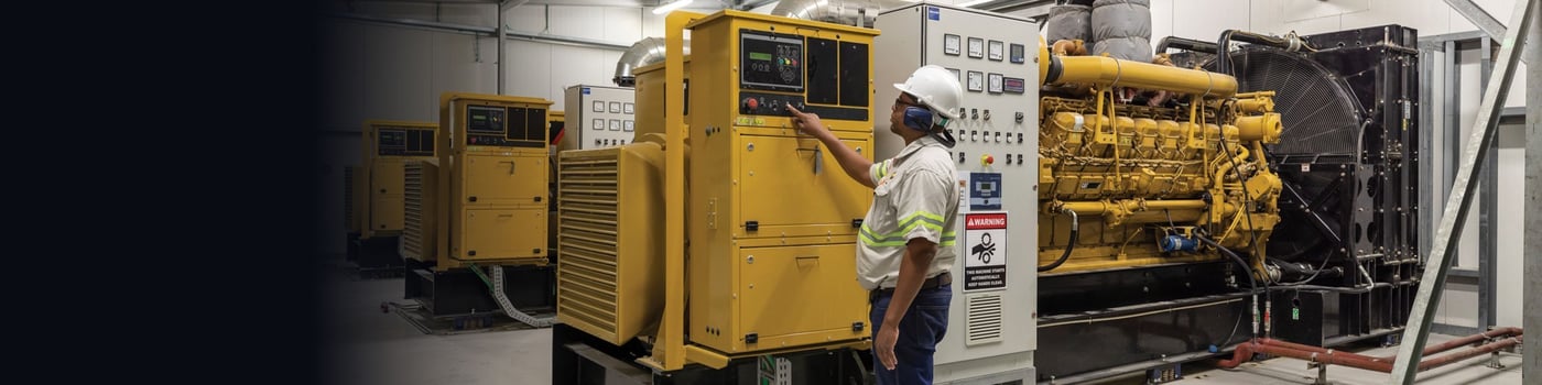 Natural gas diesel power systems tailored for small businesses Catipillar Machinary