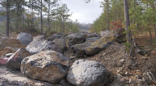 AOAA Trail Extension constructed by Morgan's Excavating and Cat Equipment