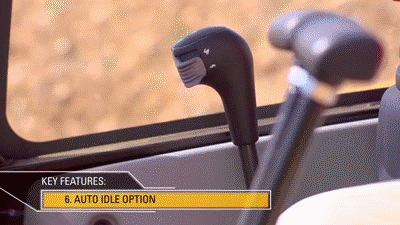 Cat® 302 7D CR Mini Excavator Auto Idle Option