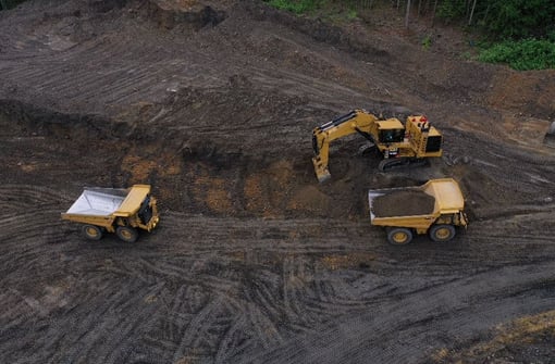 Reading Anthracite job site