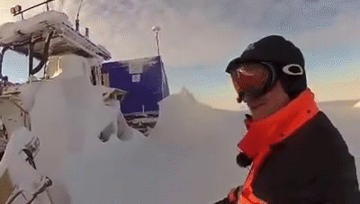 Team Digs Out Cat Equipment from Blizzard