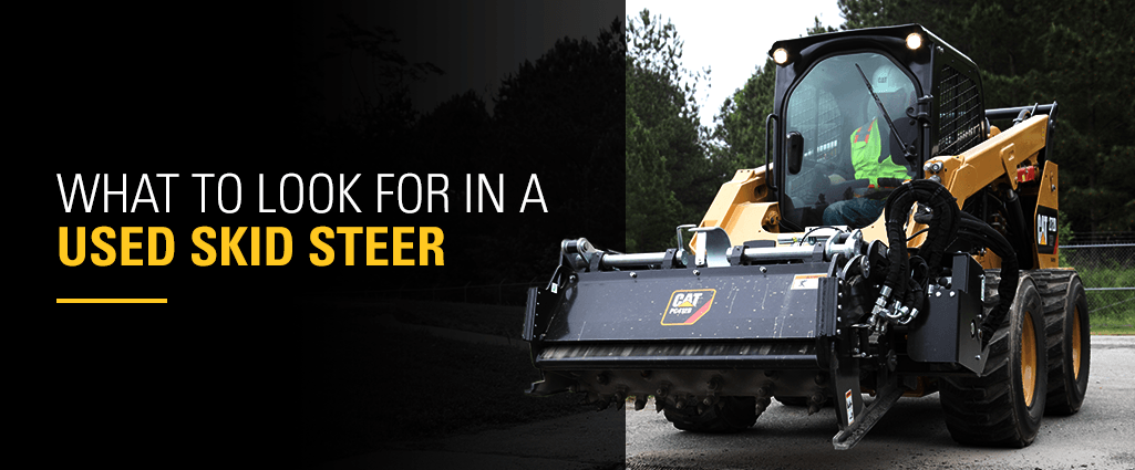 Used skid steers