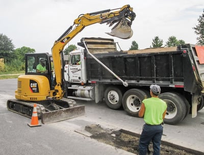 Cat 305 Mini Excavator - Ganoe Paving