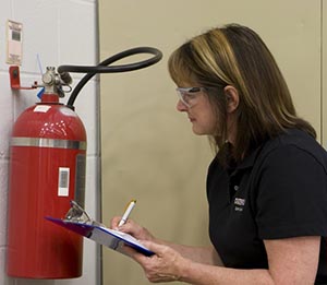 Fire Extinguisher, Healthy Worksite - Cleveland Brothers