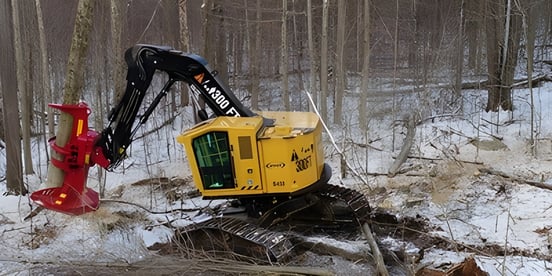 Weiler B458 Track Feller Buncher