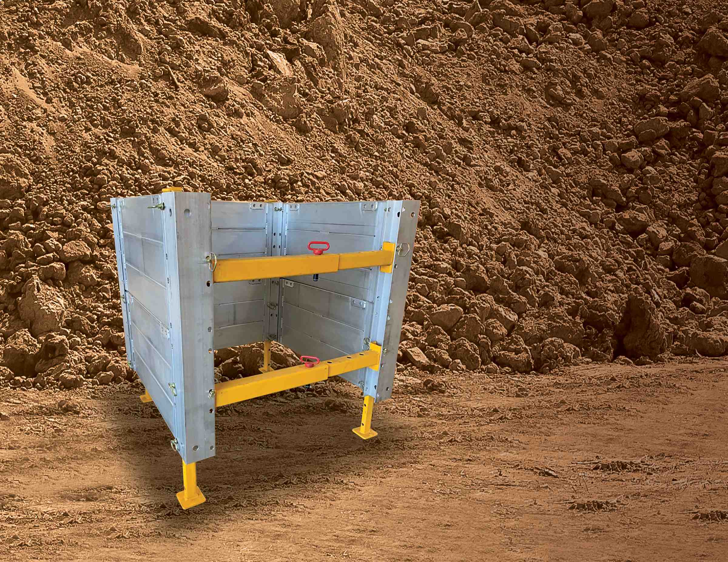 Stack Shoring Box Trenching and Shoring Rentals | Cleveland Brothers