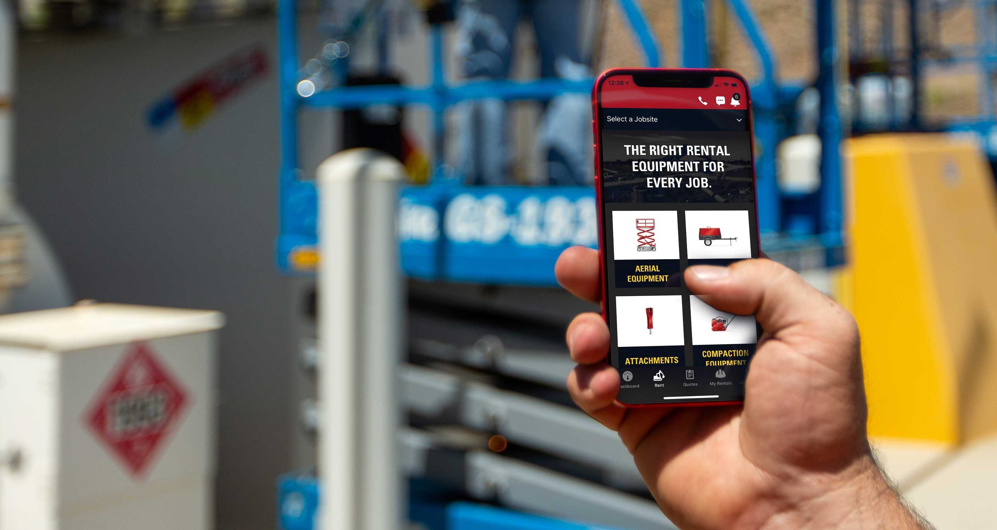 Cat Rentals App | Cleveland Brothers
