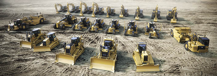Cat Equipment Family Shot
