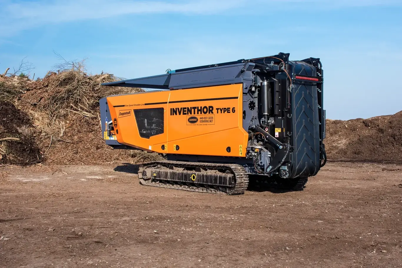 INVENTHOR Type 6 High-Torque Shredder