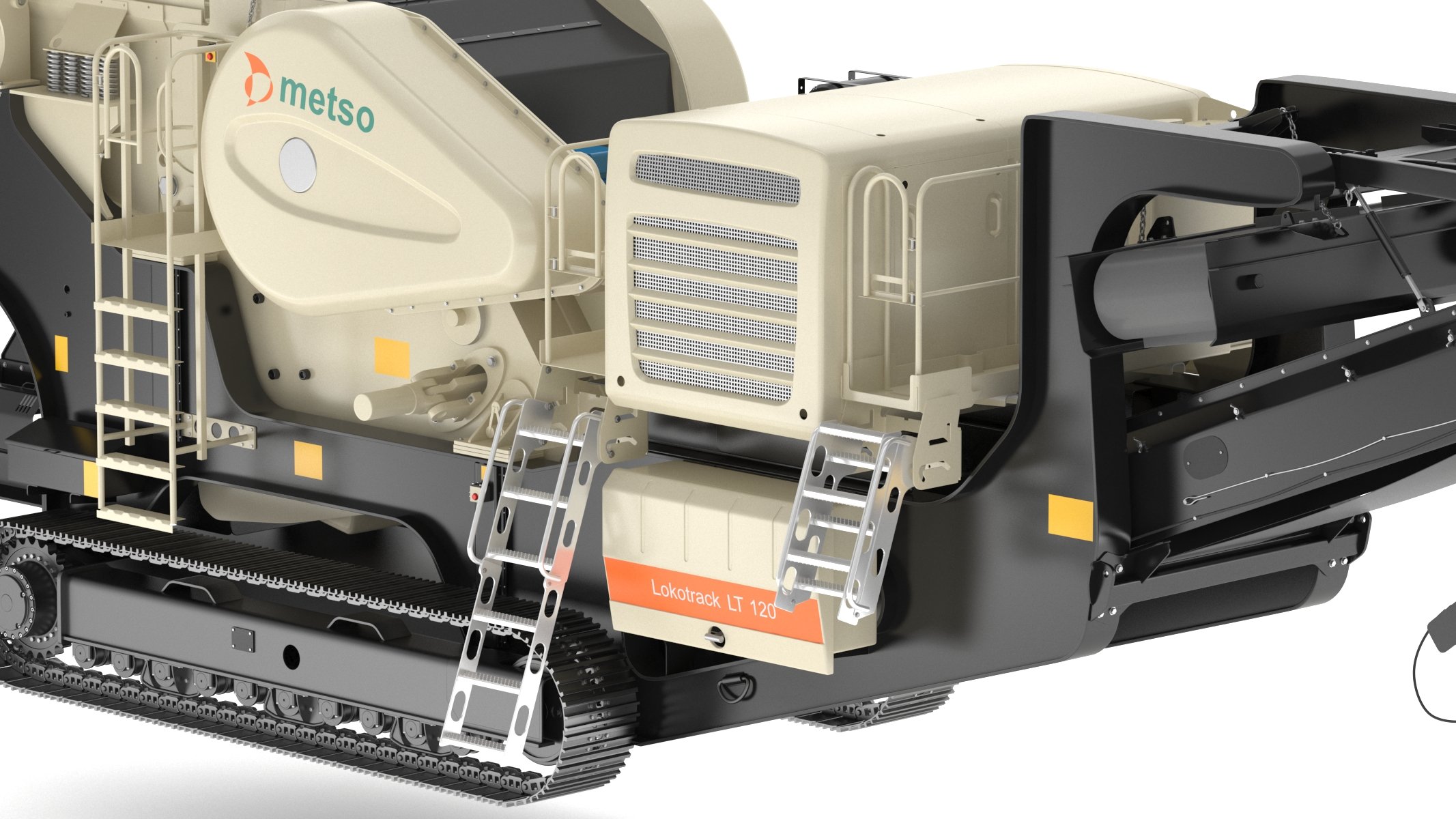 LokoTrack Mobile Jaw Crusher LT120