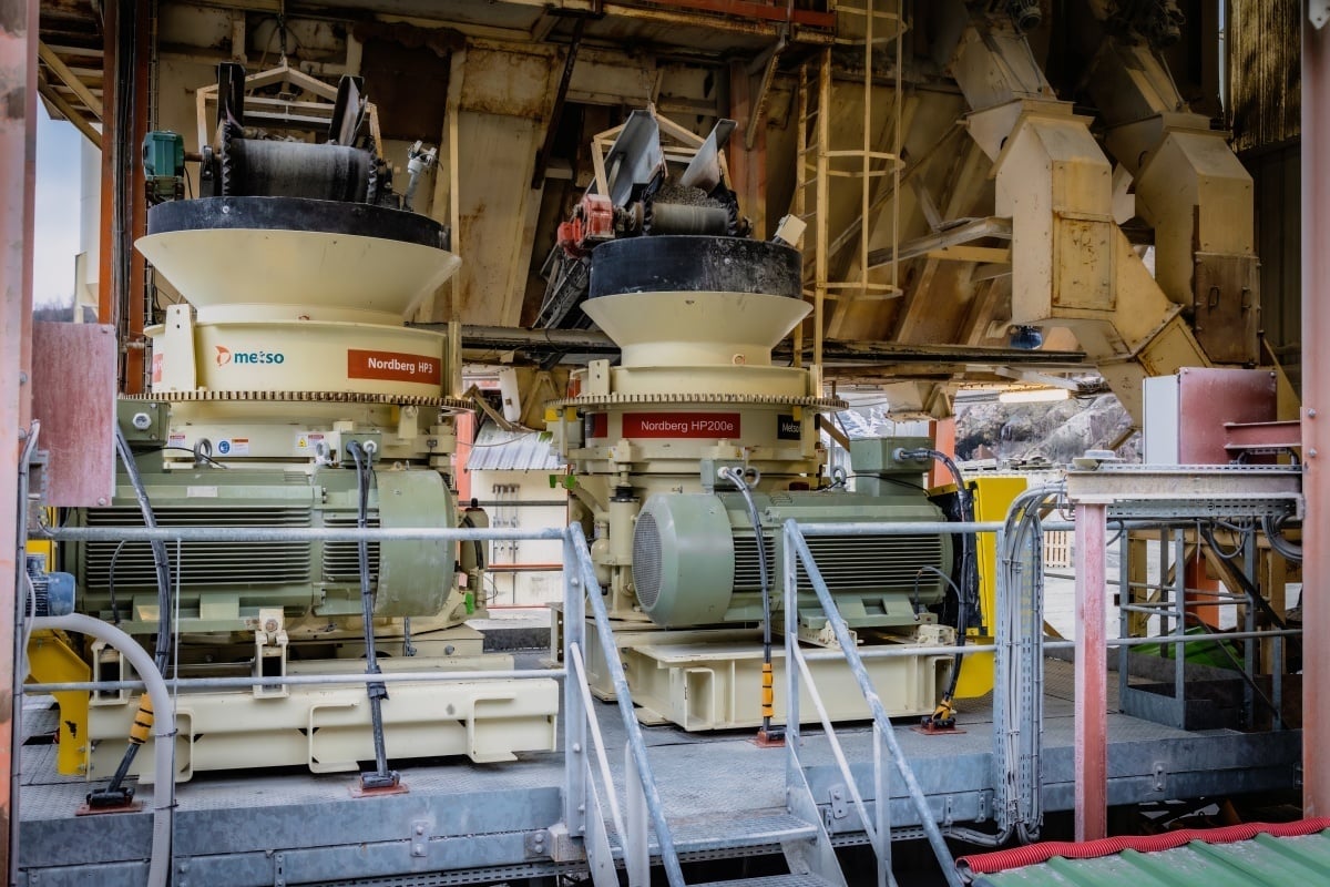 Metso Stationary Cone Crusher HP400