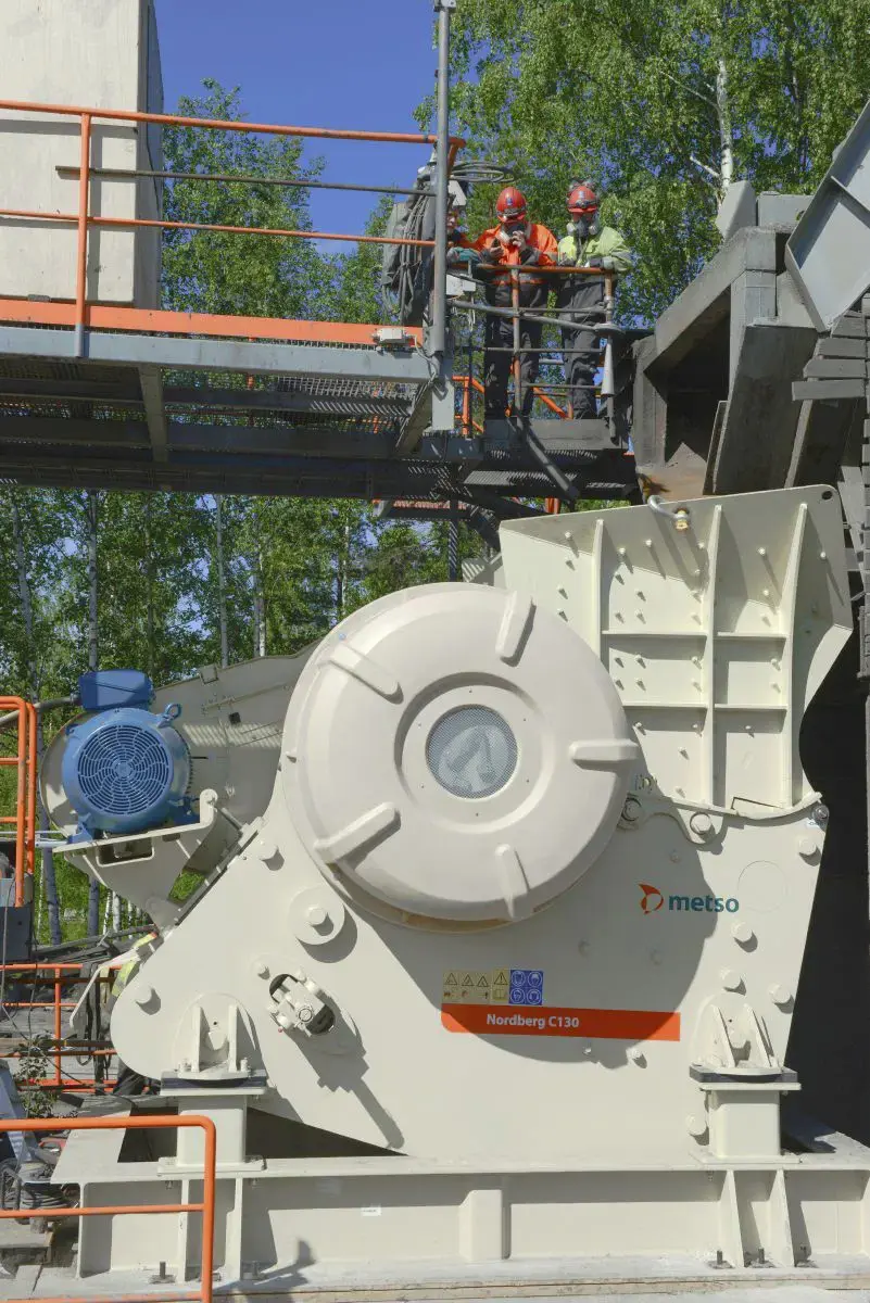 Metso Stationary Jaw Crusher C130